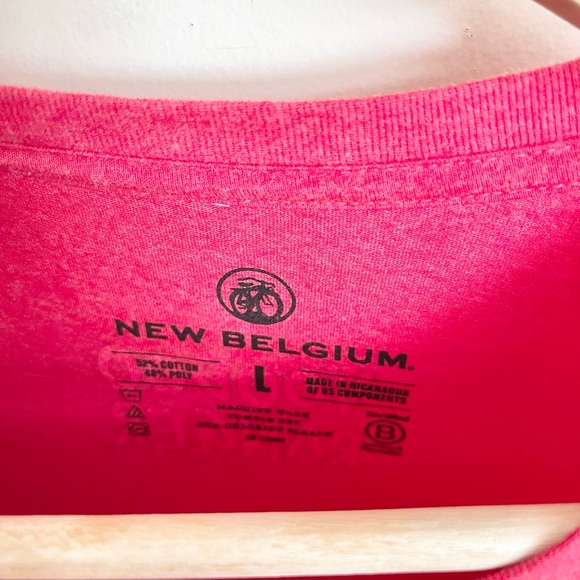 New Belgium Brewing Co Voodoo Ranger Juice Force IPA Beer Red T Shirt Adult L - Picture 9 of 9